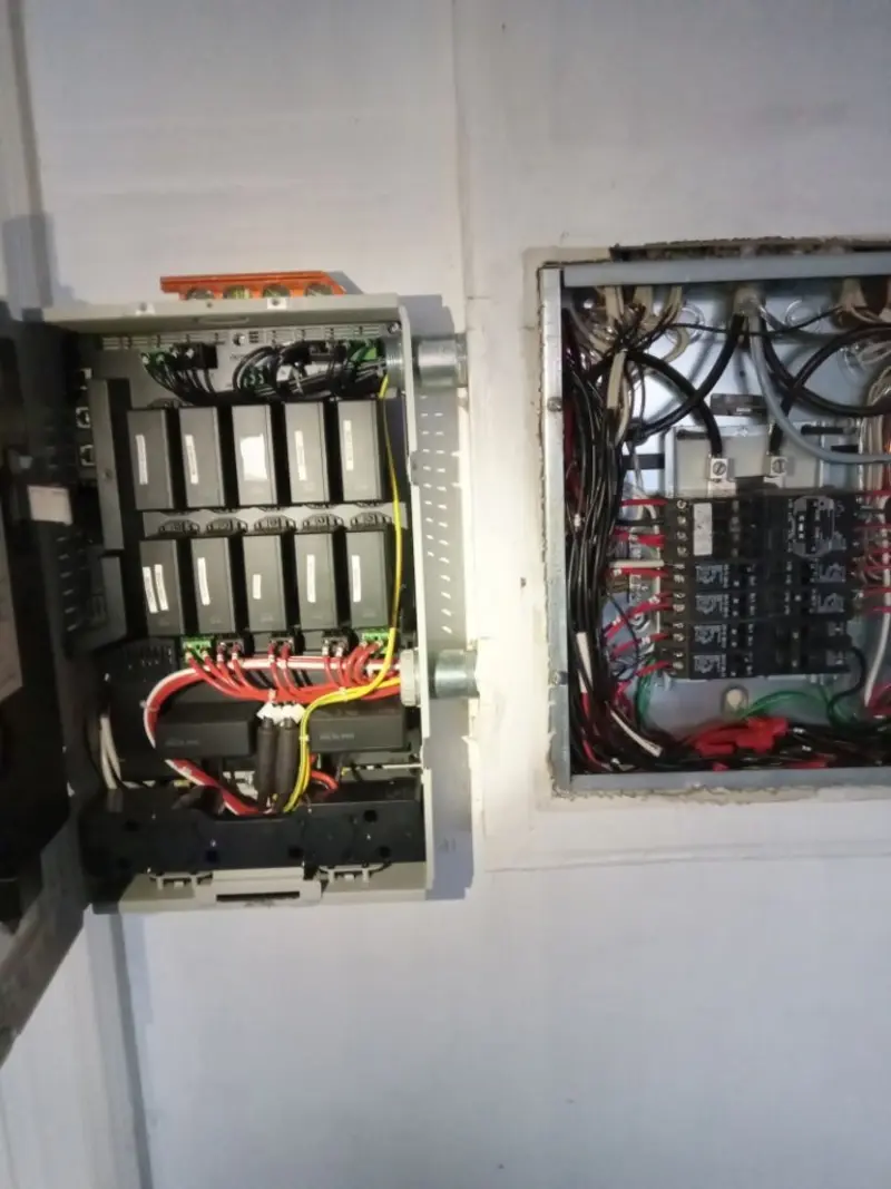 Electrical panel upgrade completed for Indoor Lighting Installation in Medical Lake